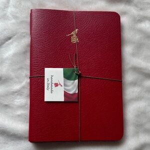 Bieffe Hand Made Italy 3x Stationary Journal Red Diary Notebook (Made in Italy)